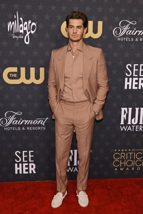 los angeles, california january 15 andrew garfield attends the 28th annual critics choice awards at fairmont century plaza on january 15, 2023 in los angeles, california photo by kevin wintergetty images for critics choice association