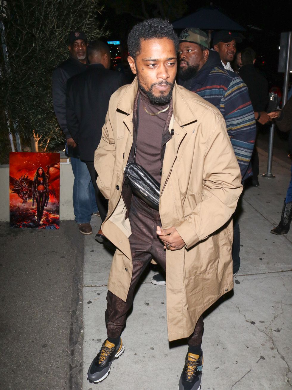 los angeles, ca february 22 lakeith stanfield is seen on february 22, 2019 in los angeles, california photo by gotpapbauer griffingc images