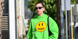 los angeles, ca january 19 hailey bieber is seen on january 19, 2023 in los angeles, california photo by bellocqimagesbauer griffingc images