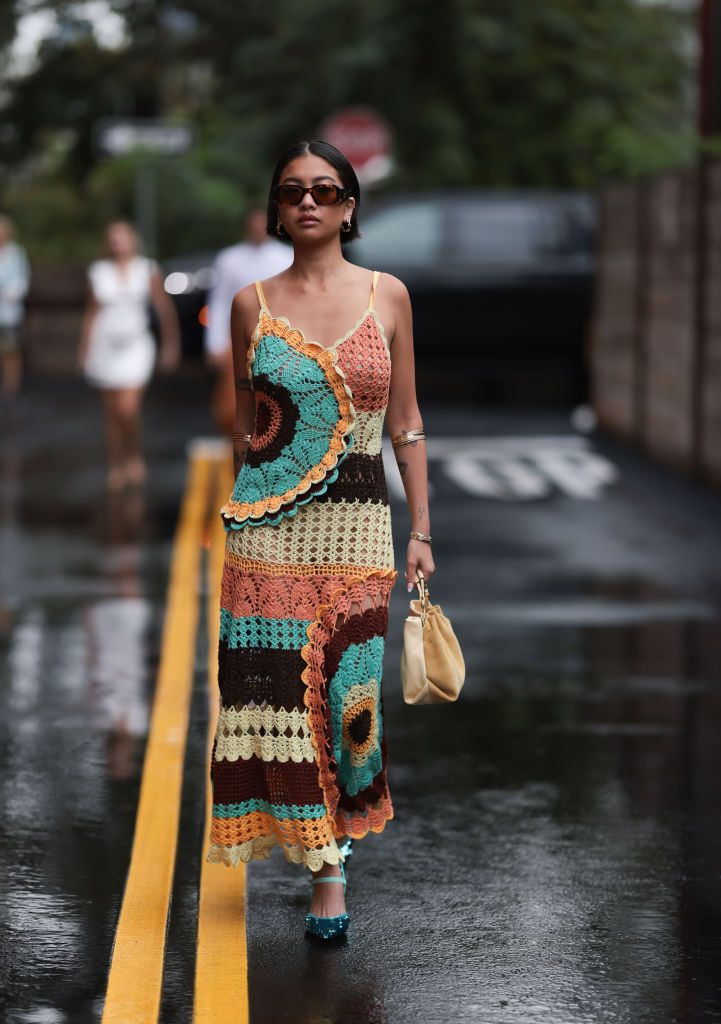 el vestido de crochet vuelve a ser tendencia esta primavera y verano 2024