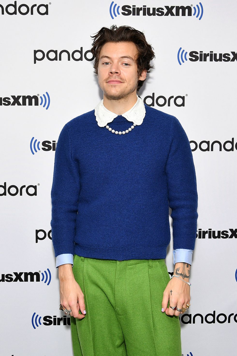new york, new york march 02 exclusive coverage harry styles visits siriusxm studios on march 02, 2020 in new york city photo by dia dipasupilgetty images