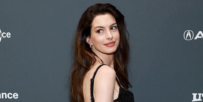 park city, utah january 21 anne hathaway attends the 2023 sundance film festival "eileen" premiere at eccles center theatre on january 21, 2023 in park city, utah photo by matt winkelmeyergetty images
