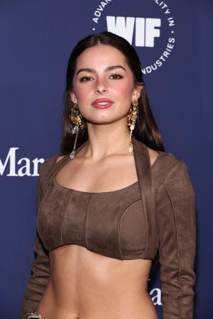 beverly hills, california october 27 addison rae attends 2022 wif honors on october 27, 2022 in beverly hills, california photo by amy sussmangetty images