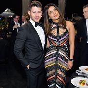 beverly hills, ca january 31 nick jonas l and priyanka chopra attend learning lab ventures 2019 gala presented by farfetch at beverly hills hotel on january 31, 2019 in beverly hills, california photo by stefanie keenangetty images for llv
