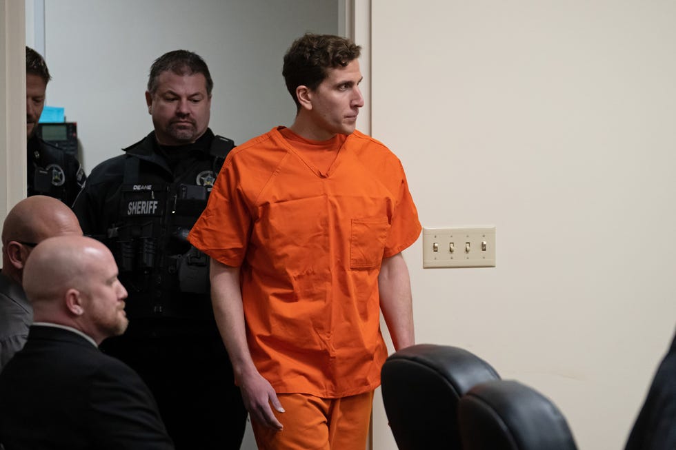 bryan kohberger appears at a hearing in latah county district court on january 5, 2023, in moscow, idaho