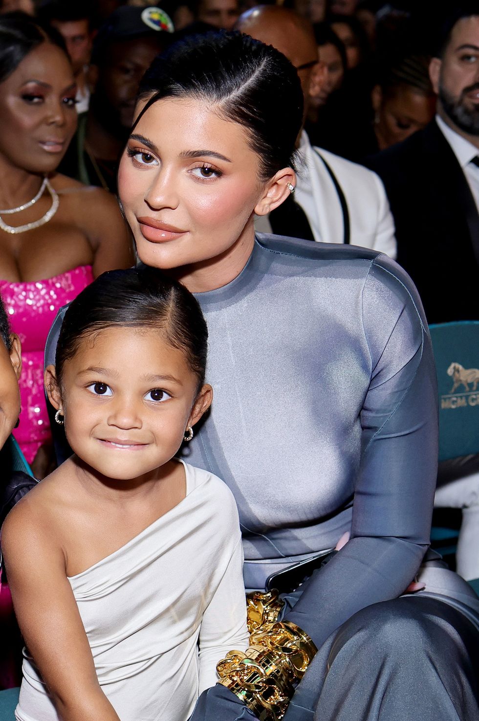 kylie jenner and stormi webster at the 2022 billboard music awards