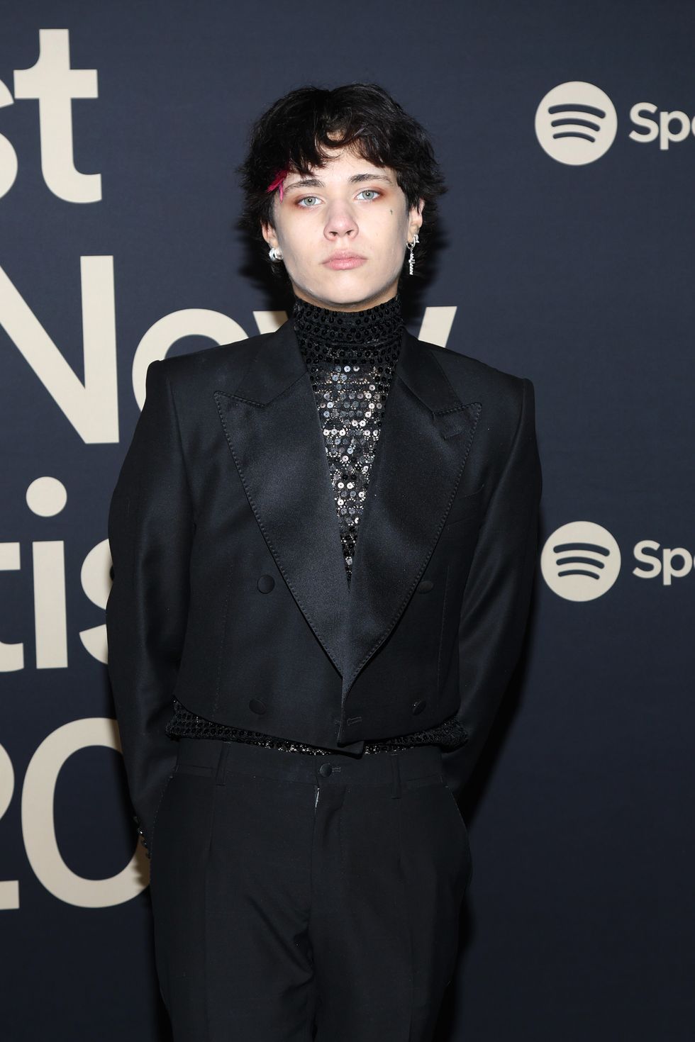 west hollywood, california february 02 landon barker attends the 2023 spotify best new artist party at pacific design center on february 02, 2023 in west hollywood, california photo by steven simionefilmmagic