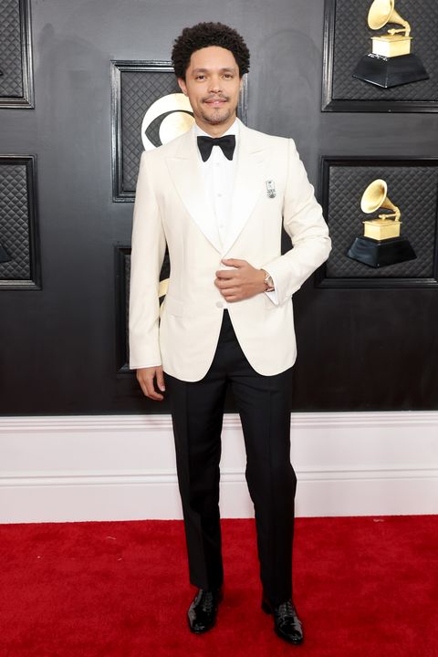 los angeles, california february 05 for editorial use only trevor noah attends the 65th grammy awards on february 05, 2023 in los angeles, california photo by amy sussmangetty images