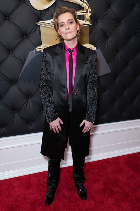 los angeles, california february 05 brandi carlile attends the 65th grammy awards on february 05, 2023 in los angeles, california photo by kevin mazurgetty images for the recording academy
