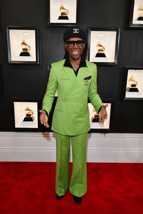 los angeles, california february 05 nile rodgers attends the 65th grammy awards on february 05, 2023 in los angeles, california photo by lester cohengetty images for the recording academy