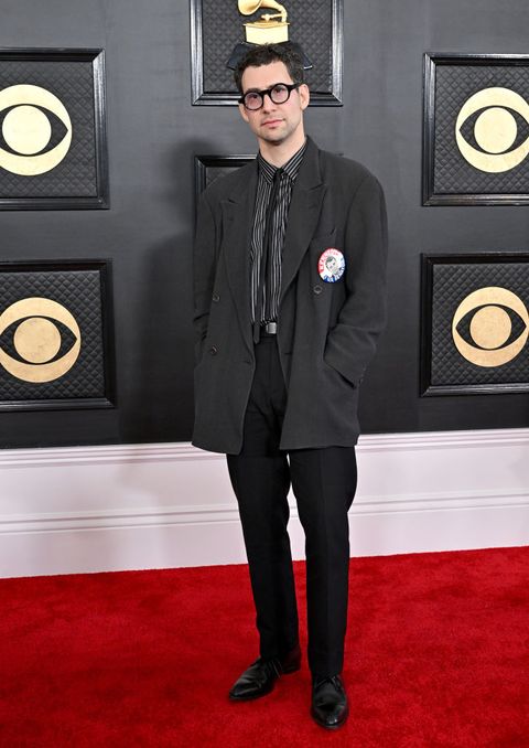 los angeles, california february 05 for editorial use only jack antonoff attends the 65th grammy awards at cryptocom arena on february 05, 2023 in los angeles, california photo by axellebauer griffinfilmmagic