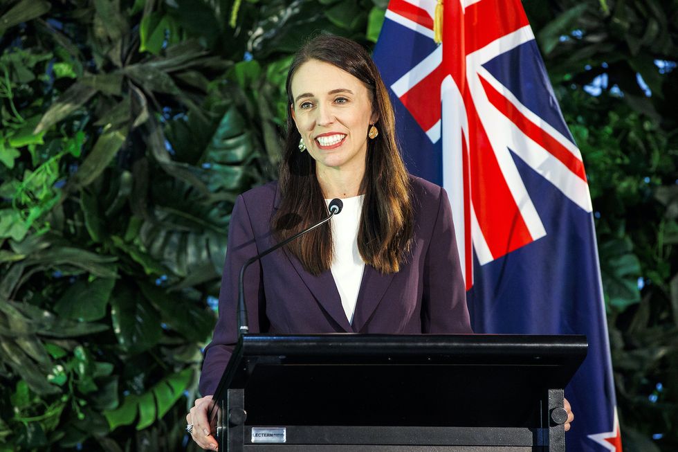 auckland, new zealand november 30 new zealand prime minster jacinda ardern speaks at a joint press conference with finnish prime minister sanna marin on november 30, 2022 in auckland, new zealand marin is in new zealand for a three day visit, which comes after ardern's government signed a free trade agreement with the european union photo by dave rowlandgetty images