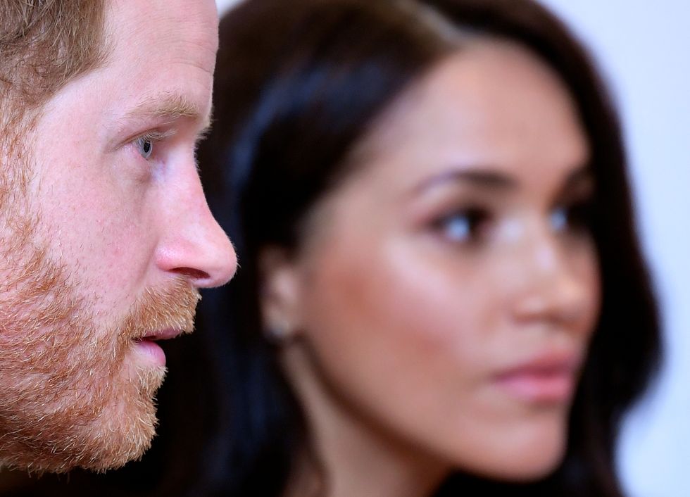 london, england october 15 prince harry, duke of sussex and meghan, duchess of sussex attend the wellchild awards pre ceremony reception at royal lancaster hotel on october 15, 2019 in london, england photo by toby melville wpa poolgetty images