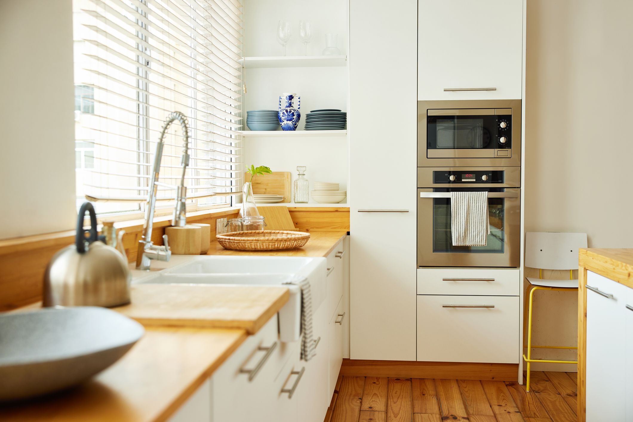 22 Ideas y para colocar el microondas en la cocina