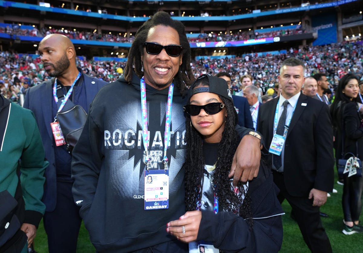 See Blue Ivy Carter at the 2023 Super Bowl