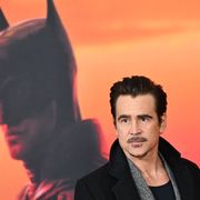 irish actor colin farrell arrives for the batman world premiere at josie robertson plaza in new york, march 1, 2022 photo by angela weiss afp photo by angela weissafp via getty images