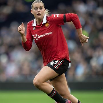 london, england february 12 alessia russo of manchester united women during the fa womens super league match between tottenham hotspur and manchester united at tottenham hotspur stadium on february 12, 2023 in london, united kingdom photo by visionhausgetty images