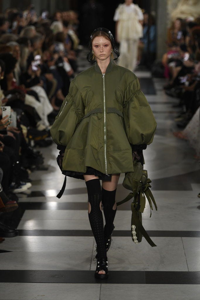 runway at simone rocha rtw spring 2023 photographed on september 18, 2022 in london, united kingdom photo by giovanni giannoniwwdpenske media via getty images