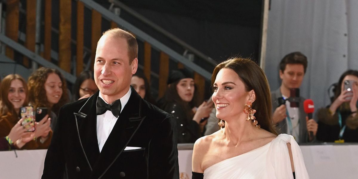 See Princess Kate Style an Ethereal Gown with Black Opera Gloves at the ...