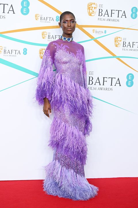 london, england february 19 jodie turner smith attends the ee bafta film awards 2023 at the royal festival hall on february 19, 2023 in london, england photo by stephane cardinale corbiscorbis via getty images