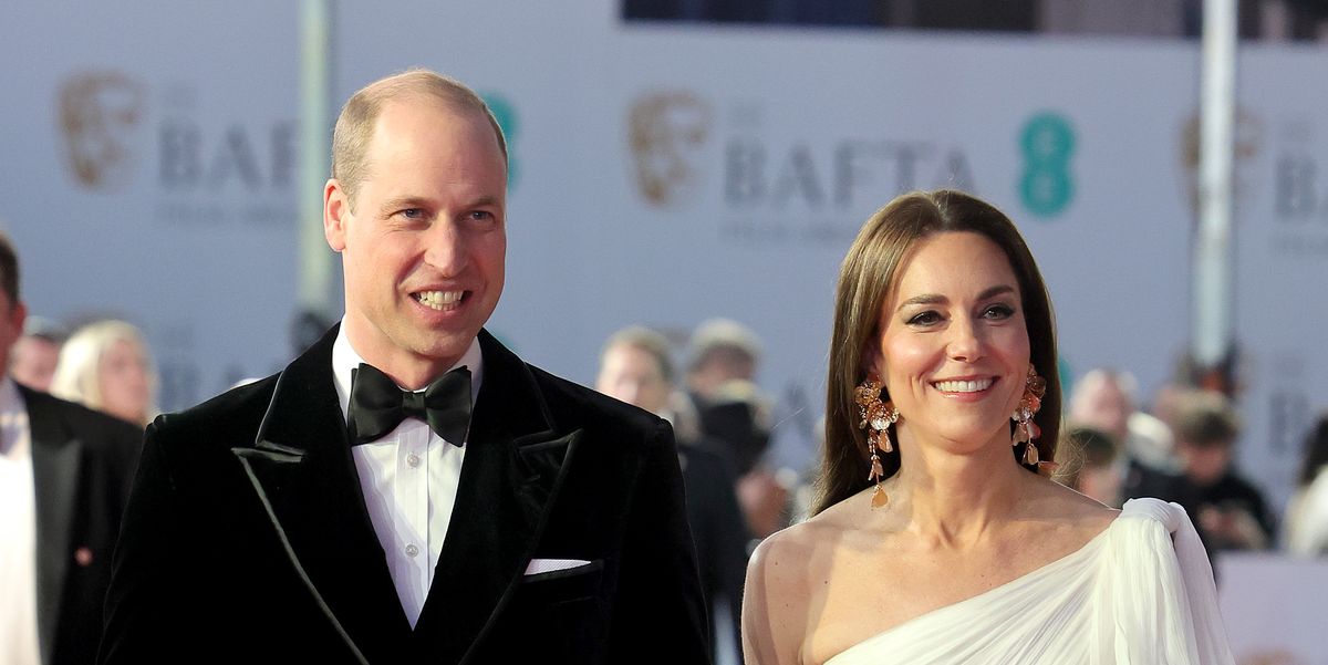 Princess Kate Playfully Slapped Prince William's Butt on the BAFTAs Red ...