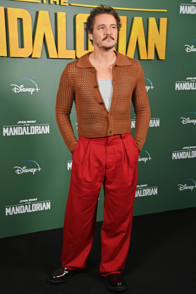 london, england february 21 pedro pascal attends a photocall for disneys the mandalorian season 3 in piccadilly circus on february 22, 2023 in london, england photo by dave benettwireimage