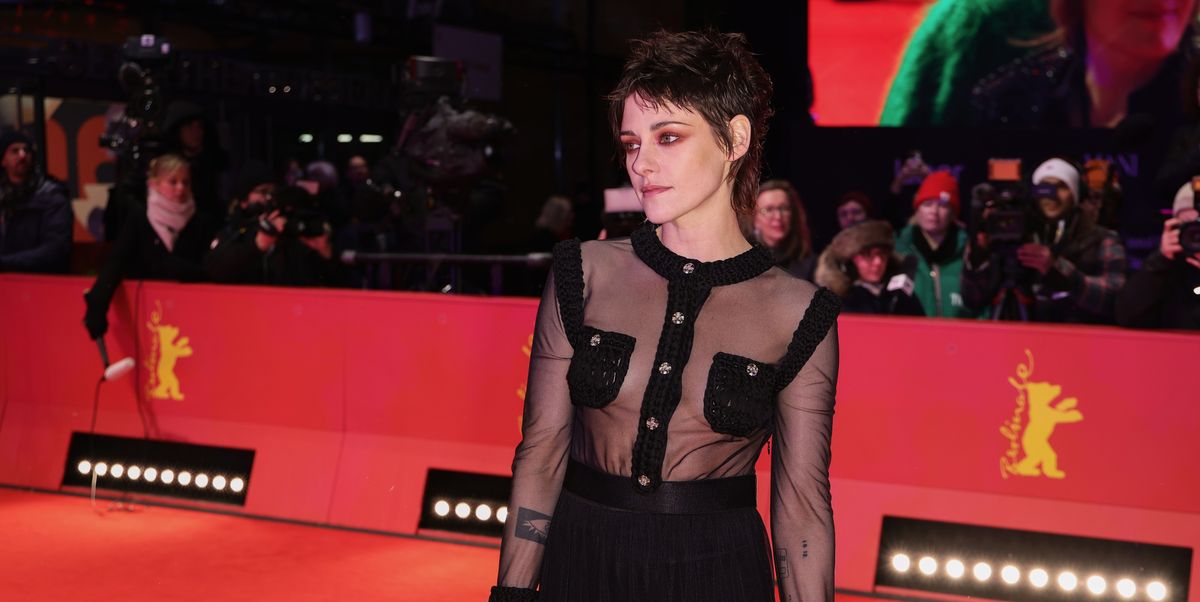 berlin, germany february 25 president of the international jury kristen stewart arrives for the closing ceremony of the 73rd berlinale international film festival berlin at berlinale palast on february 25, 2023 in berlin, germany photo by andreas rentzgetty images