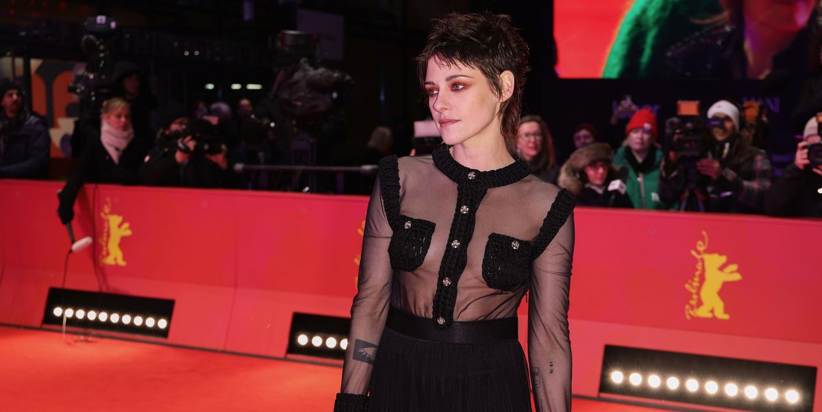 berlin, germany february 25 president of the international jury kristen stewart arrives for the closing ceremony of the 73rd berlinale international film festival berlin at berlinale palast on february 25, 2023 in berlin, germany photo by andreas rentzgetty images