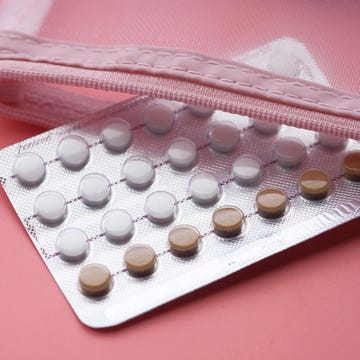 pillenstrip met anticonceptiepillen