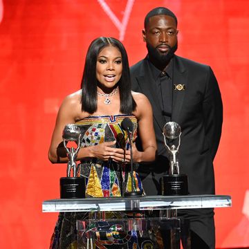 gabrielle union and dwyane wade at the 54th naacp image awards held at the pasadena civic auditorium on february 25, 2023 in pasadena, california photo by gilbert floresvariety via getty images