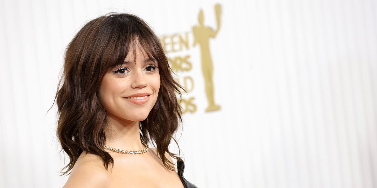 Jenna Ortega Is the Epitome of Goth-Glam at the 2023 SAG Awards