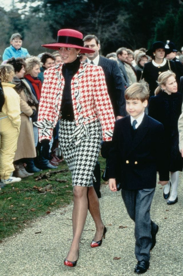 helen mirren houndstooth coat