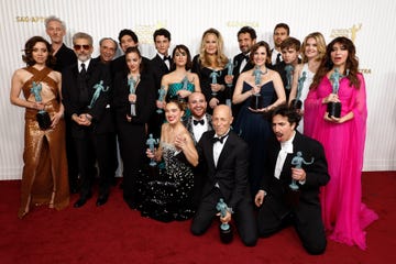 white lotus cast sag awards reunion