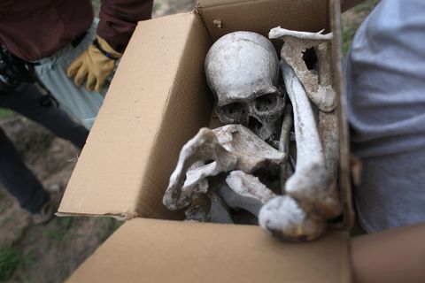 Anthropologists Unearth Immigrant Remains From Texas Burial Site