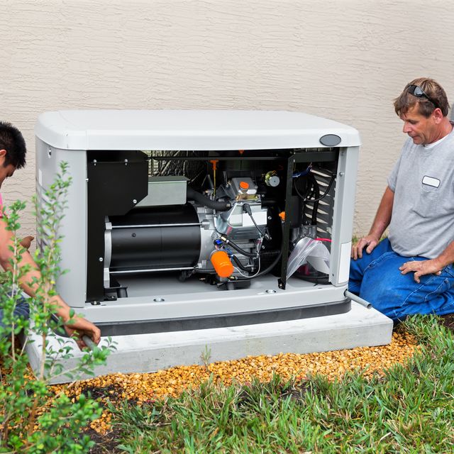Installing an whole house emergency generator for hurricane season