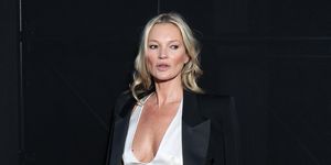 paris, france september 26 editorial use only for non editorial use please seek approval from fashion house supermodel kate moss attends the saint laurent womenswear springsummer 2024 show as part of paris fashion week on september 26, 2023 in paris, france photo by marc piaseckiwireimage