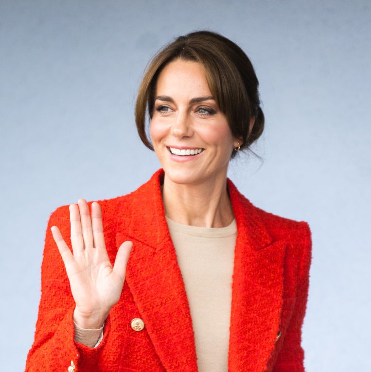 Kate Middleton's elegant bun showcases her chic new fringe