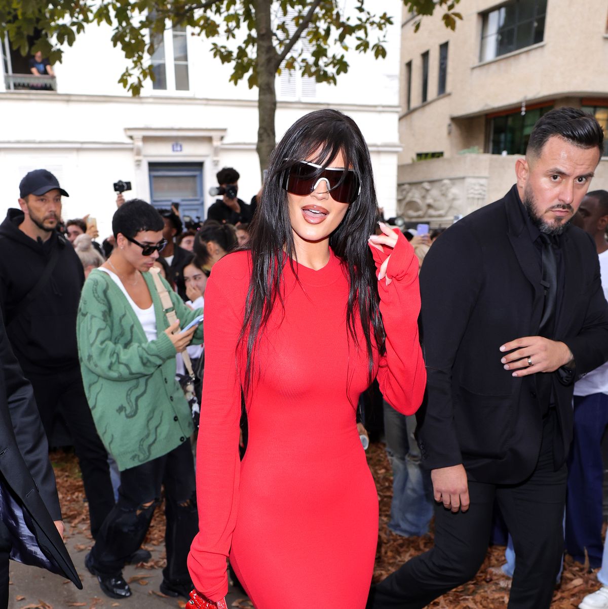 Elle's Fashion Boudoir : Kylie Jenner in Alice + Olivia Boots