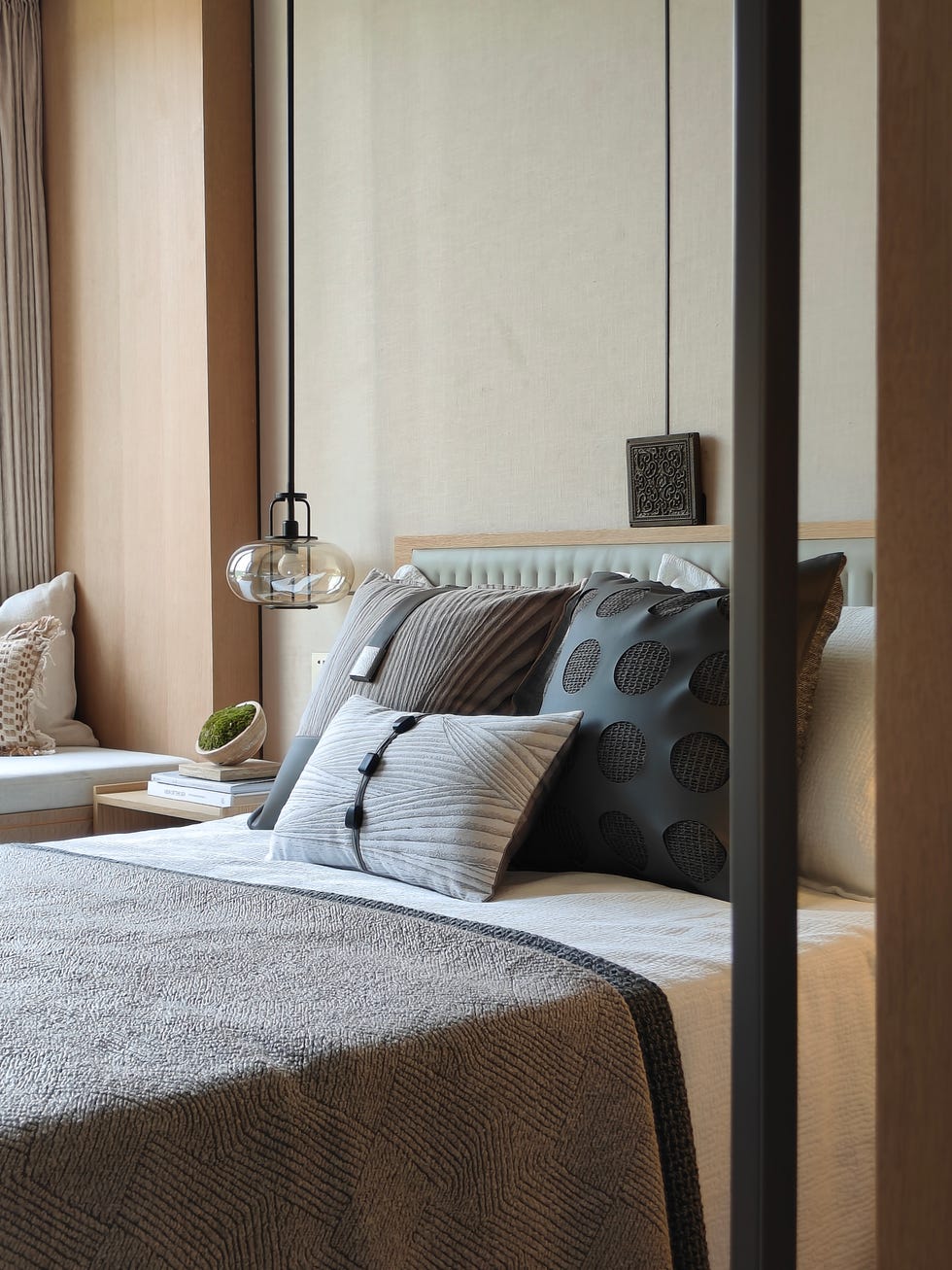 dormitorio de estilo contemporáneo