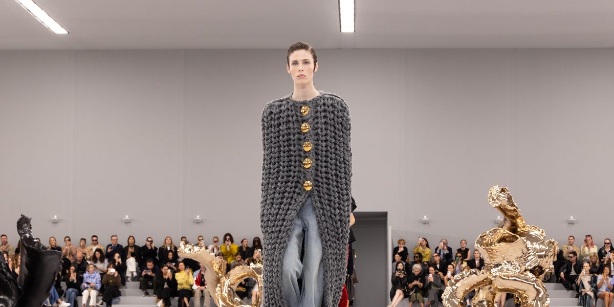 Prepare for These Chaotic Loewe Cocoon Coats to be Everywhere