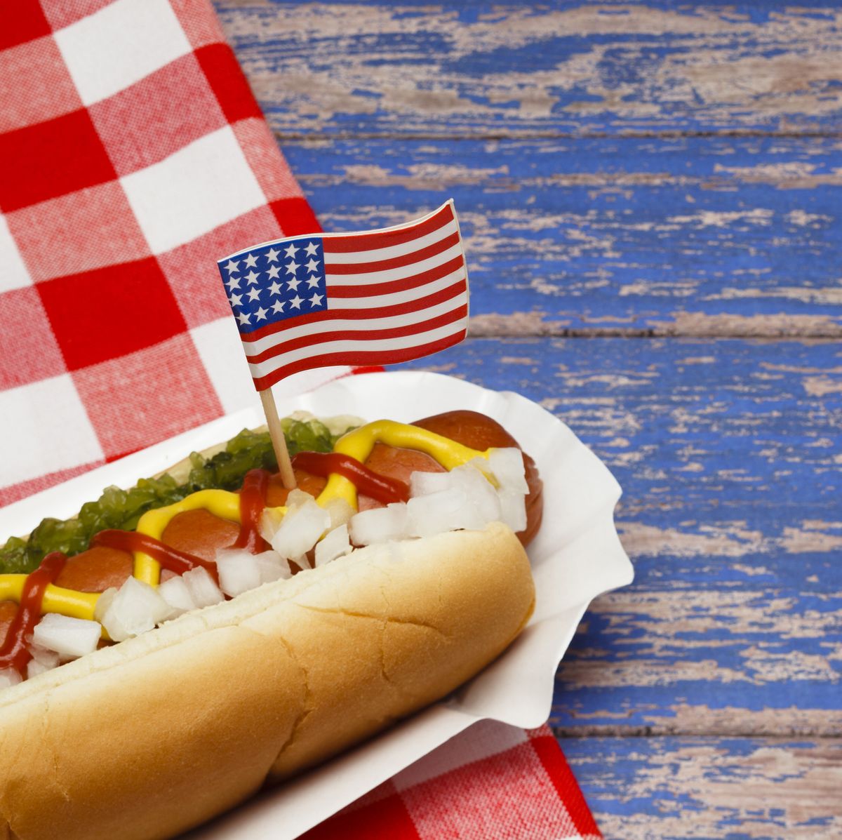 Patriotic Hotdog