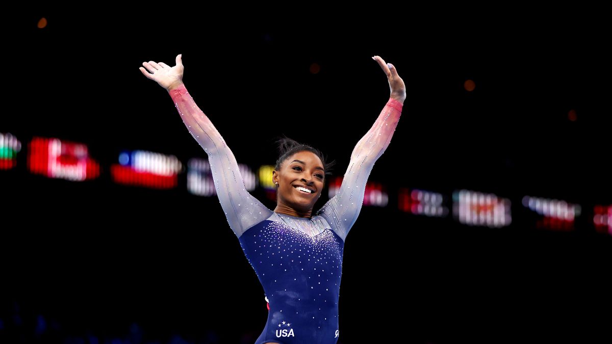 Simone Biles wins 21st world title to become most decorated