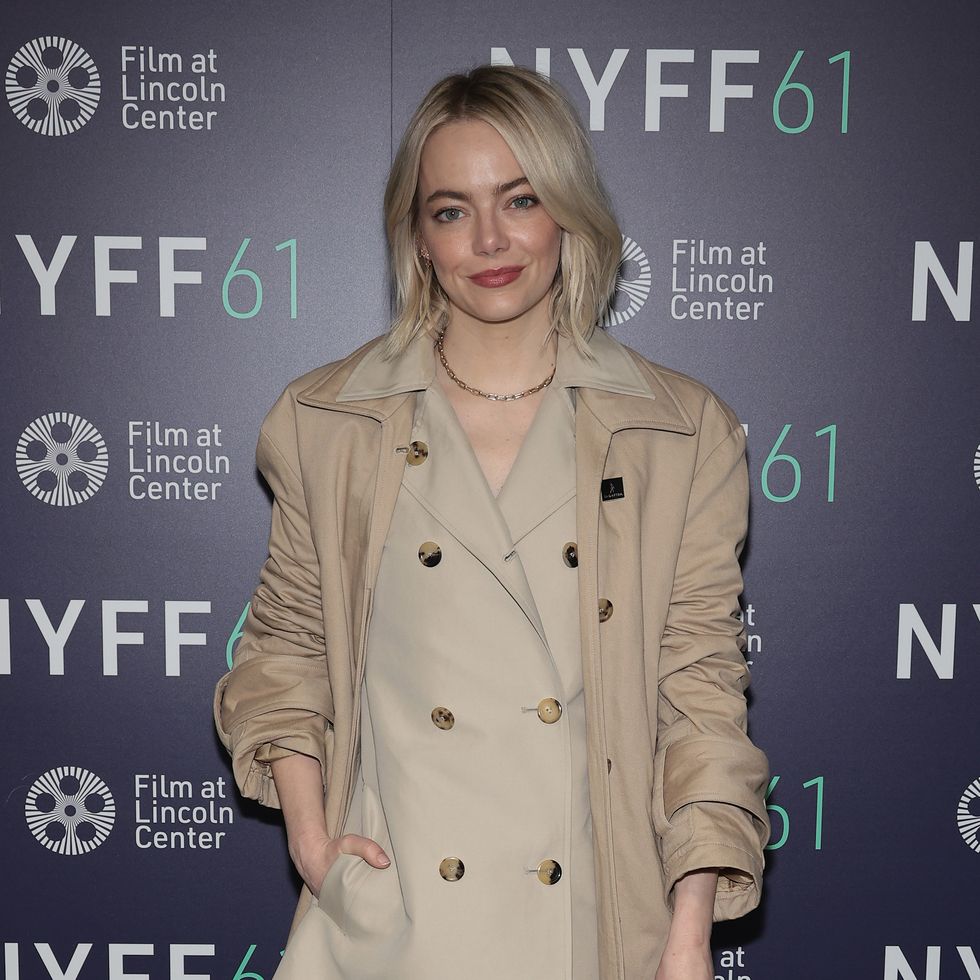 new york, new york october 04 emma stone attends bleat during the 61st new york film festival at alice tully hall, lincoln center on october 04, 2023 in new york city photo by dimitrios kambourisgetty images for flc