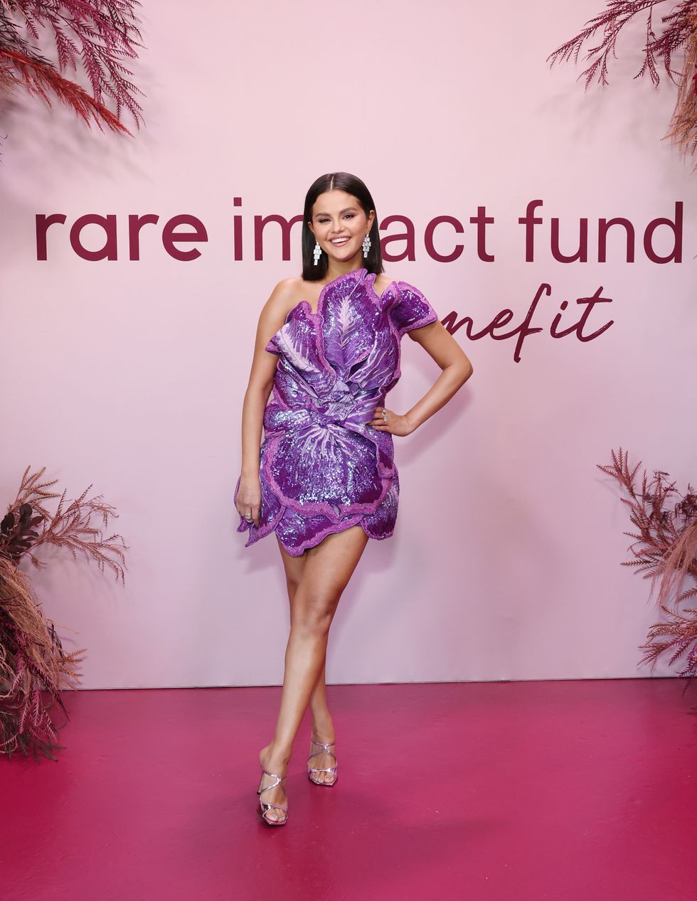 selena gomez hosts the inaugural rare impact fund benefit supporting youth mental health