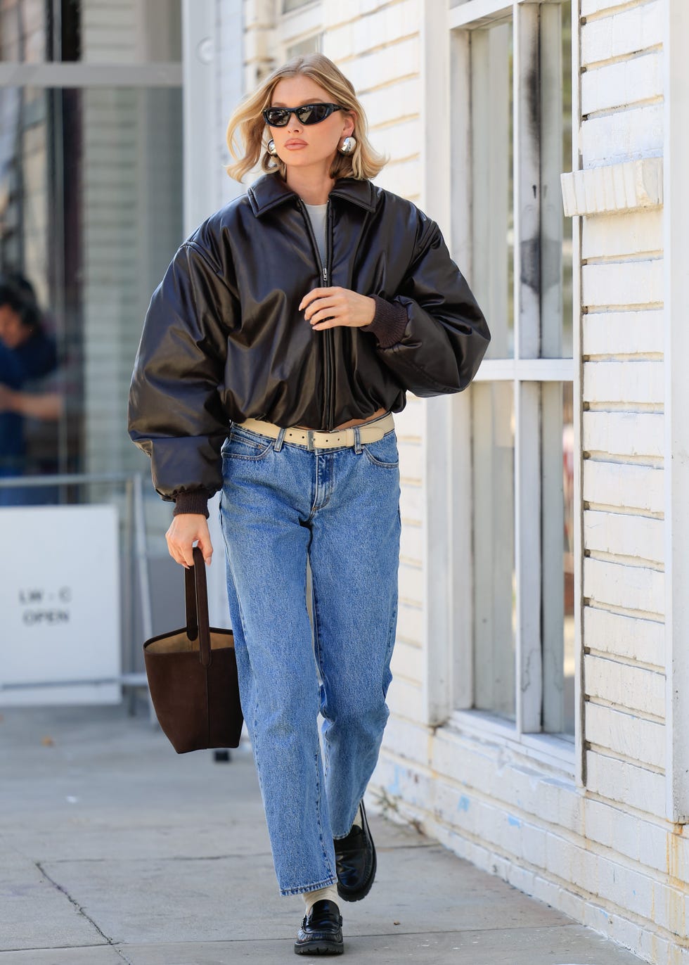 los angeles, ca october 12 elsa hosk is seen on october 12, 2023 in los angeles, california photo by rachpootbauer griffingc images