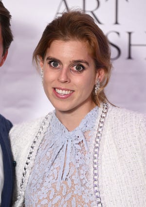 london, england october 09 princess beatrice of york attends the art of wishes gala 2023 at raffles on october 09, 2023 in london, england photo by karwai tangwireimage