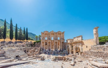 ephesus ancient city, turkey, acient rome