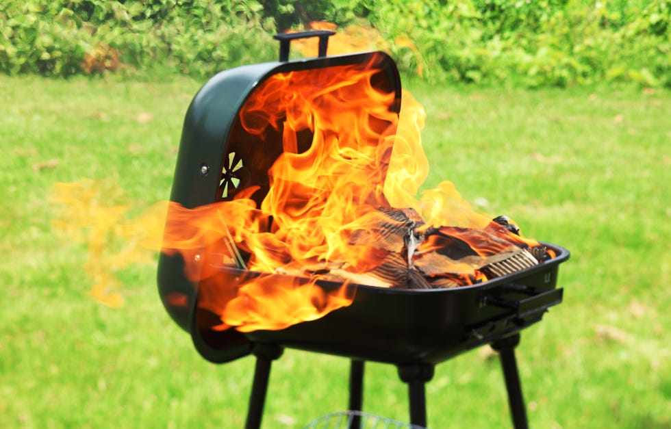 Barbecue grill, Barbecue, Flame, Outdoor grill, Fire, Grilling, Heat, Outdoor grill rack & topper, Cooking, Charcoal, 