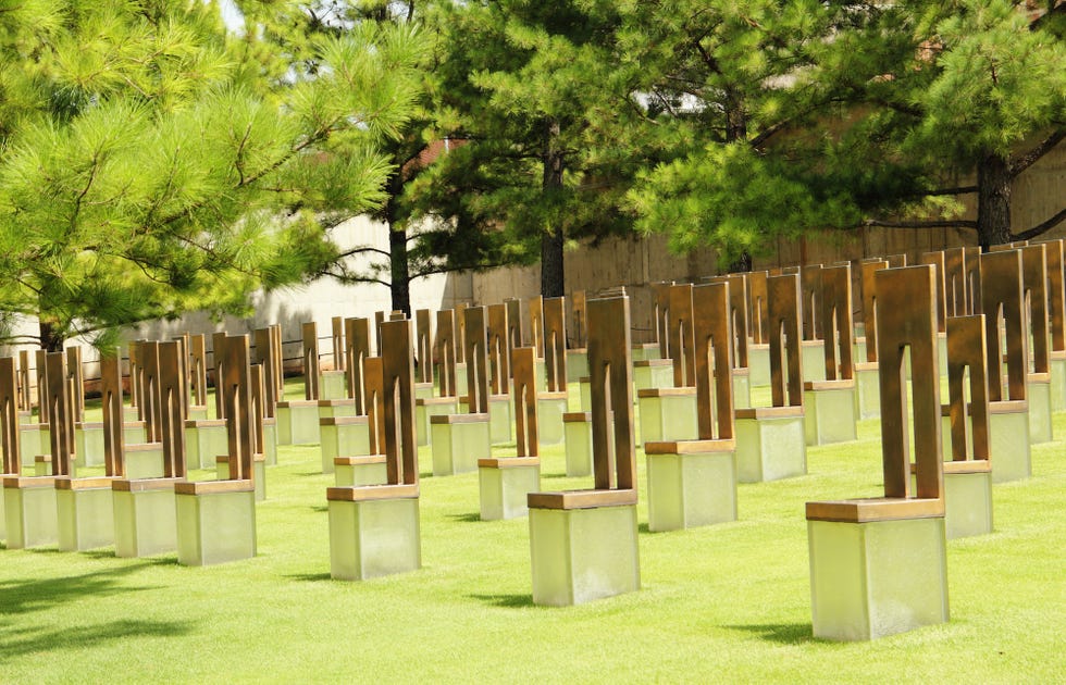 overview of chairs oklahoma city national memorial