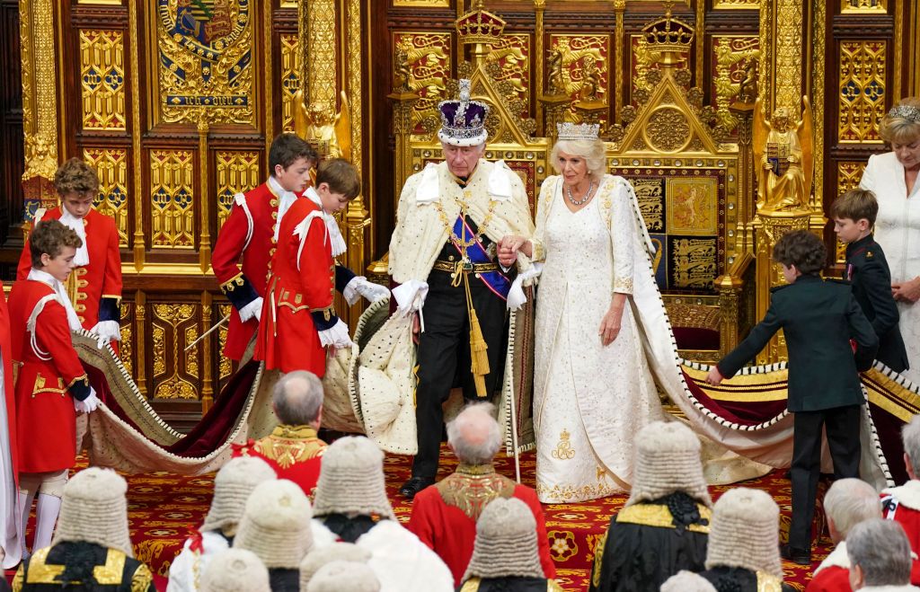 Queen Camilla Wears Historic Crown For King Charles's First State ...